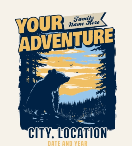 Family Vacation t-shirt design 27