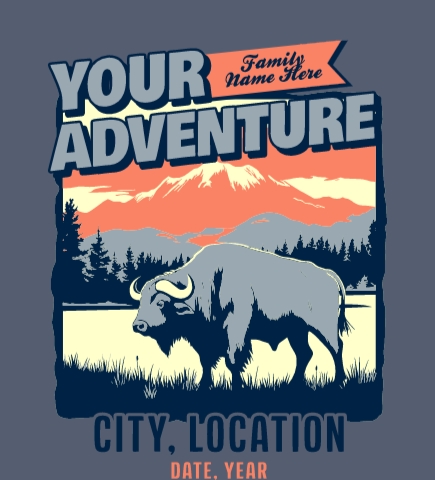 Family Vacation t-shirt design 26