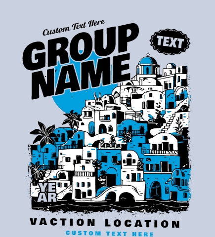 Family Vacation t-shirt design 23