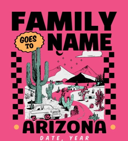 Family Vacation t-shirt design 5