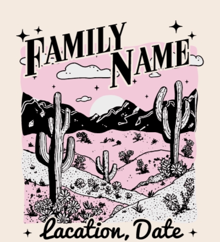 Family Vacation t-shirt design 102