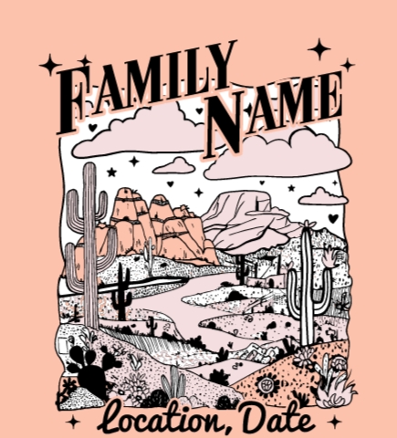 Family Vacation t-shirt design 4