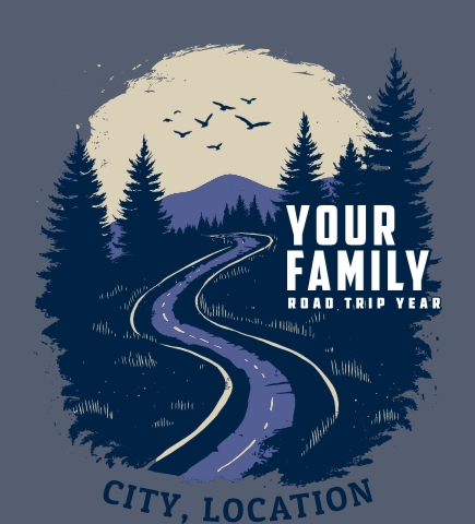Family Vacation t-shirt design 29
