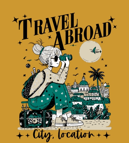 Family Vacation t-shirt design 19