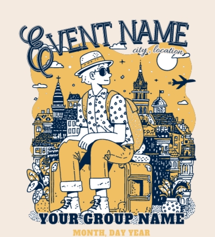 Family Vacation t-shirt design 18