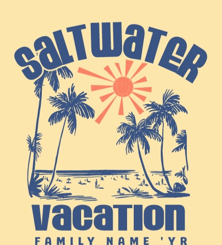 Family Vacation t-shirt design 20