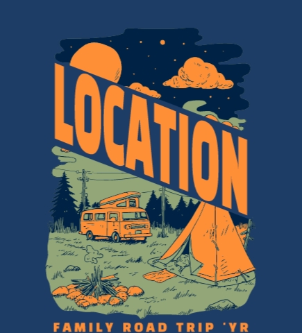 Family Vacation t-shirt design 18