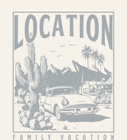 Family Vacation t-shirt design 28