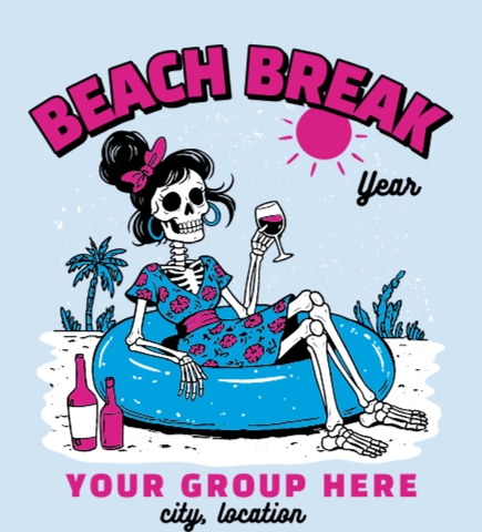 Beach t-shirt design 13