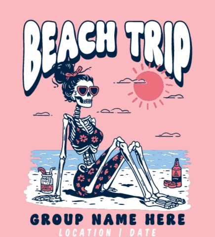 Beach t-shirt design 14