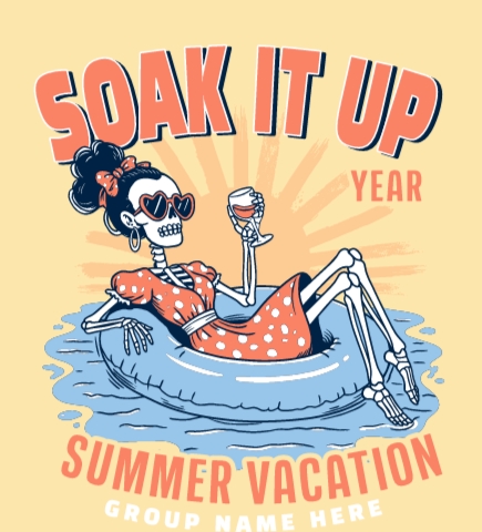 Beach t-shirt design 15