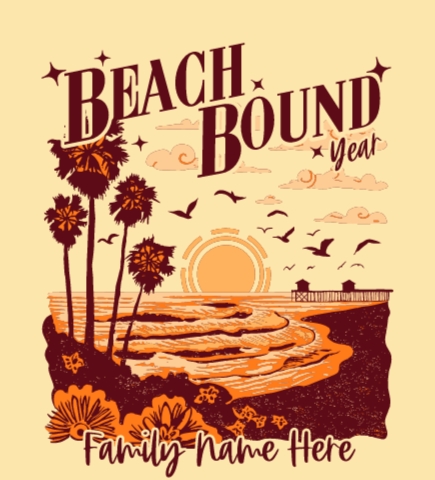 Beach t-shirt design 28
