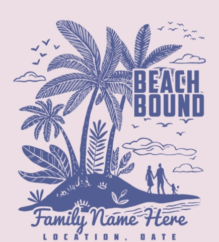 Beach t-shirt design 26