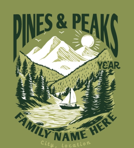 Family Vacation t-shirt design 32