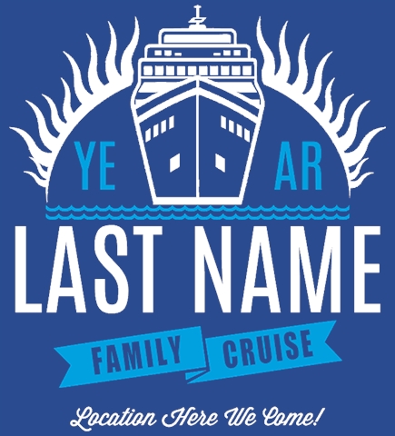 Cruise t-shirt design 7