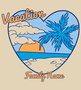 Family Vacation t-shirt design 34