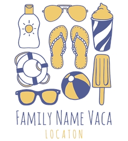 Family Vacation t-shirt design 46