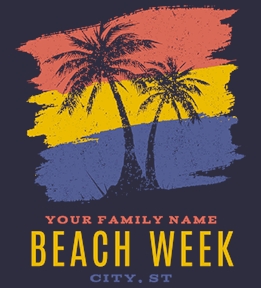 Family Vacation t-shirt design 24