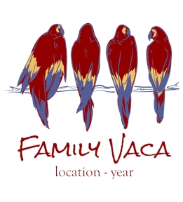 Family Vacation t-shirt design 29