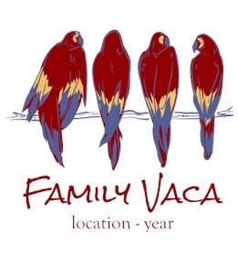 Family Vacation t-shirt design 34