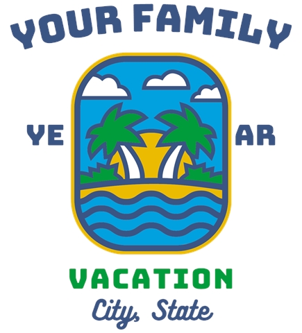 Family Vacation t-shirt design 52