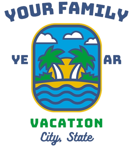 Family Vacation t-shirt design 55