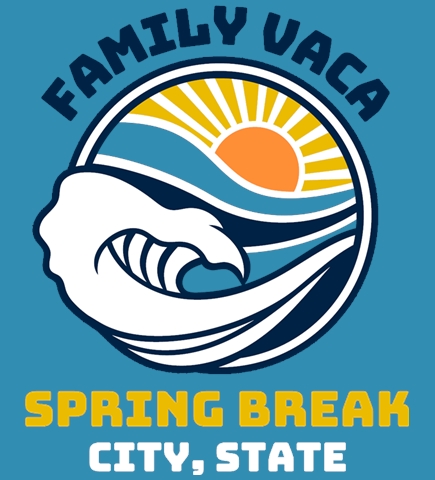 Spring Break t-shirt design 14