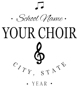 Choir t-shirt design 6