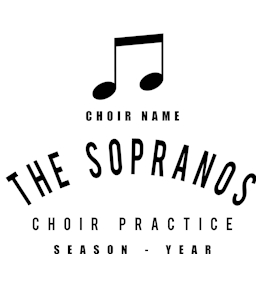 Choir t-shirt design 4