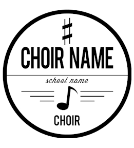 Choir t-shirt design 3