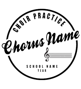 Choir t-shirt design 2