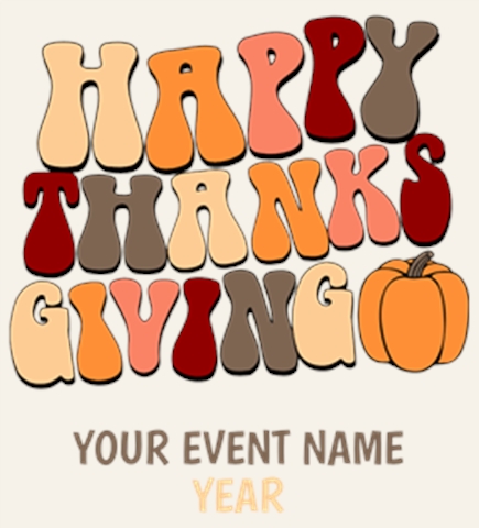 Custom Thanksgiving T-Shirts | Design Online at UberPrints