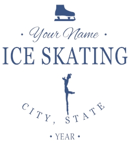 Ice Skating t-shirt design 14