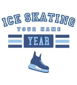 Ice Skating t-shirt design 2