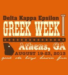 Delta Kappa Epsilon t-shirt design 66