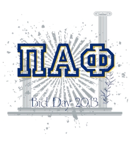 Pi Alpha Phi t-shirt design 93