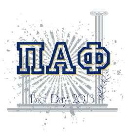 Pi Alpha Phi t-shirt design 85