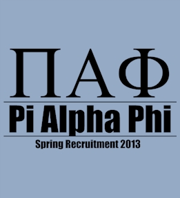 Pi Alpha Phi t-shirt design 85