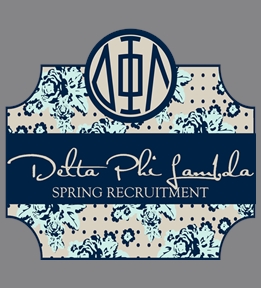 Delta Phi Lambda t-shirt design 51