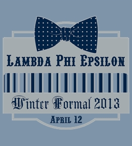 Lambda Phi Epsilon t-shirt design 74