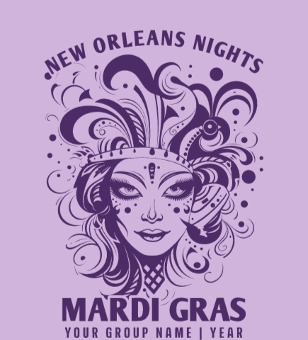 Create Custom Mardi Gras Shirts Online At UberPrints