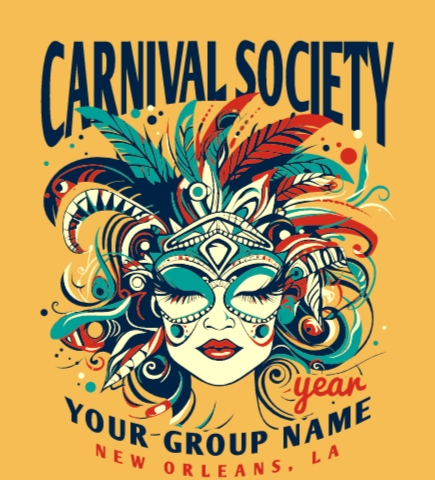 Create Custom Mardi Gras Shirts Online At UberPrints