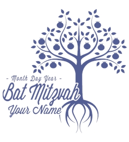 Bat Mitzvah t-shirt design 17