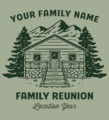 Family Reunion t-shirt design 35