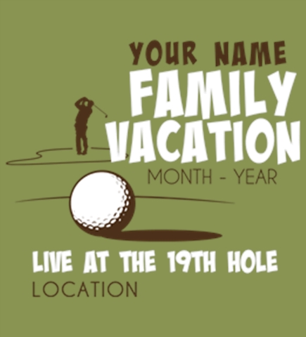 Family Vacation t-shirt design 83