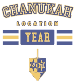 Hanukkah t-shirt design 1