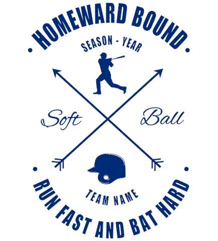 Softball t-shirt design 4