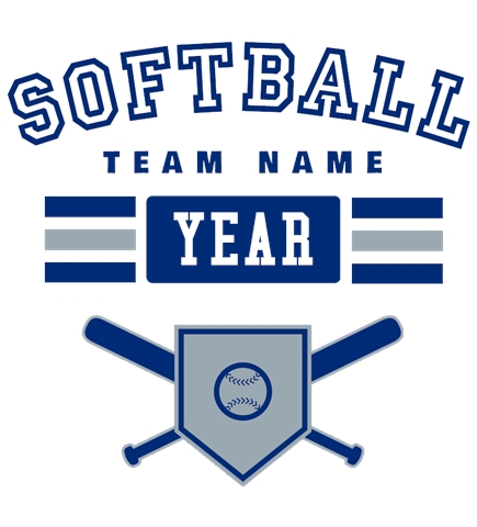 Softball t-shirt design 2