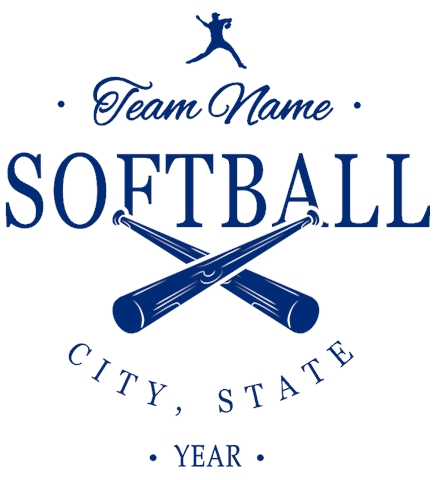 Softball t-shirt design 5