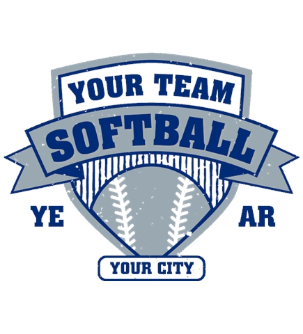 Softball t-shirt design 11